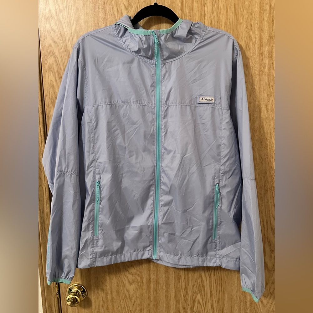 Columbia Gray and Teal Jacket